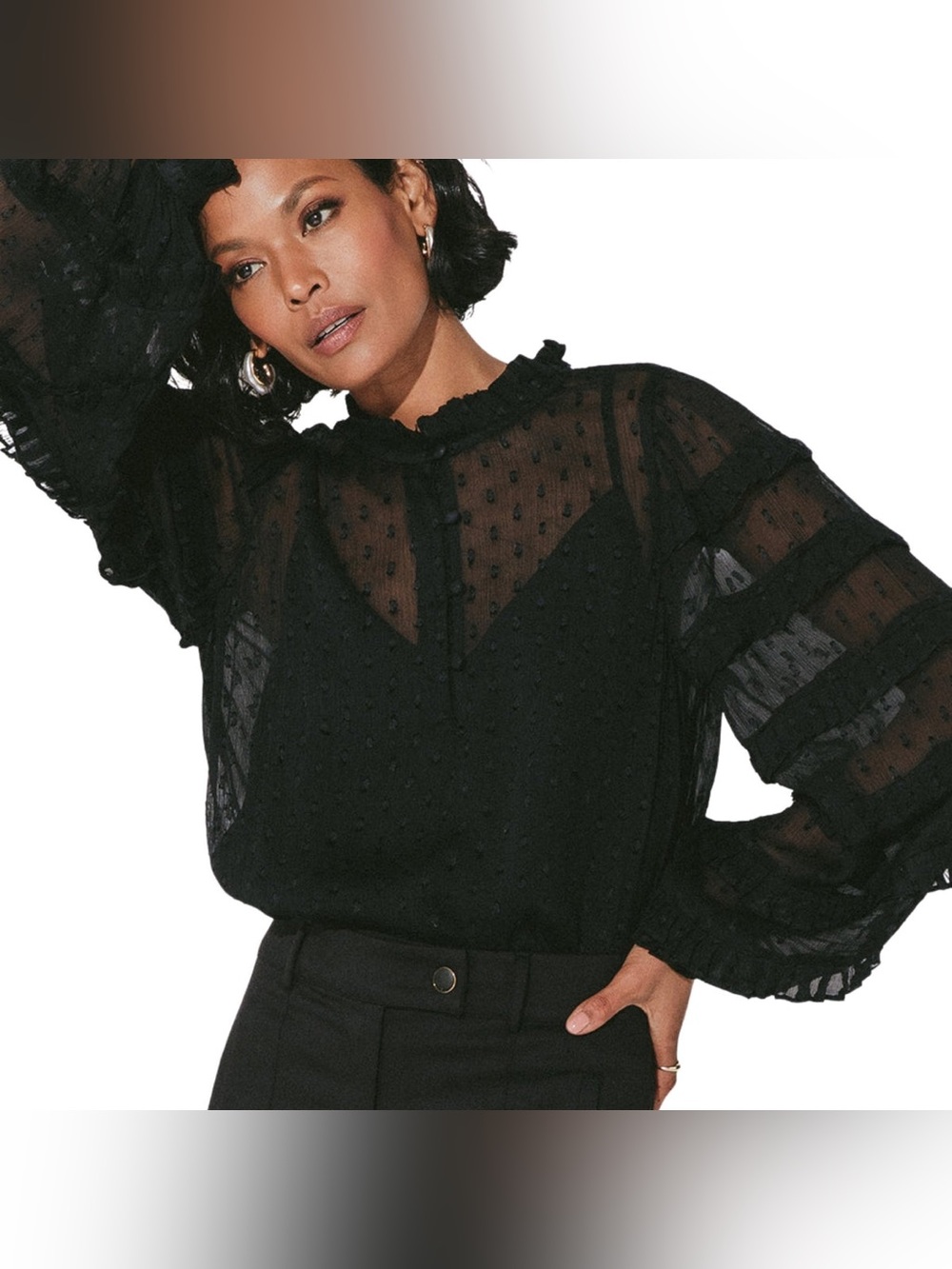 Cleobella Phoebe Chiffon Blouse